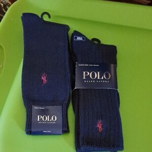 Polo by Ralph Lauren Navy Casual Socks